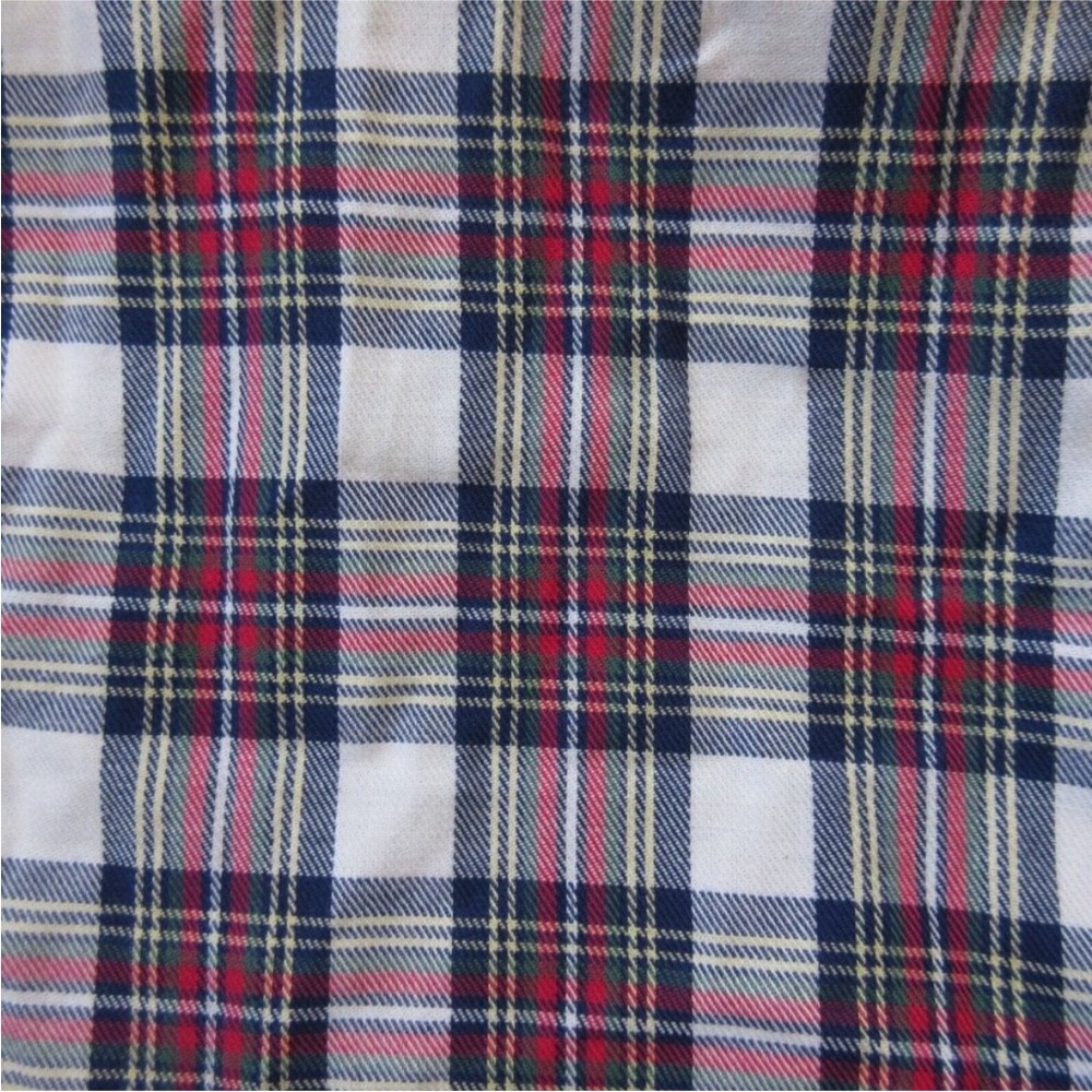 Hill House Ellie Nap Dress Multi Tartan Plaid Smocked Midi Ruffle Size Medium - Picture 11 of 12